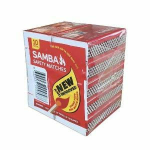 Samba 10 Boxes Of Regular Matches