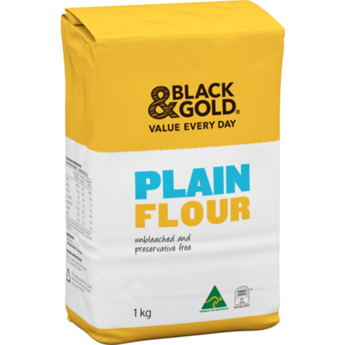 Black & Gold Plain Flour 1Kg