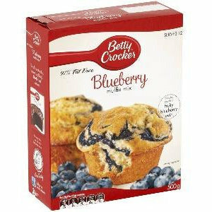 Betty Crocker Blueberry Low Fat Muffin Mix 500G