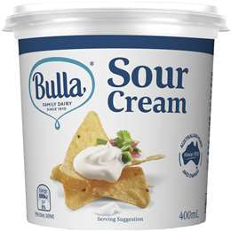 Bulla Sour Cream 400ml