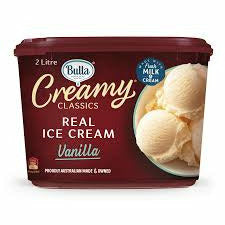 Bulla Creamy Classics Ice Cream Vanilla 2L