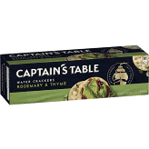 Nabisco Captains Table Rosemary & Thyme Crackers 125gm