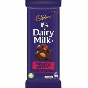 Cadbury Dairy Milk Fruit & Nut 180G