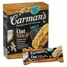Carmans Golden Oat & Coconut Slice 6 Pack