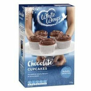 White Wings Chocolate Cupcake Mix 410g