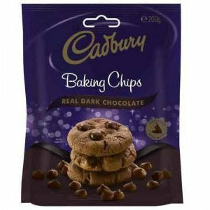 Cadbury Baking Chips Dark Chocolate 200g