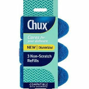 Chux Dishwand Non-Scratch Refills 3Pk