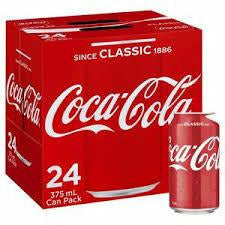Coca Cola Cans 375mL 24Pk