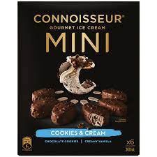 Connoisseur Cookies & Cream Mini 6pk