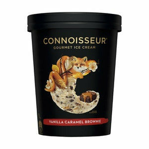 Connoisseur Ice Cream Vanilla Caramel Brownie 1L