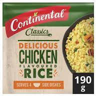 Continental Chicken Flavoured Rice 190g