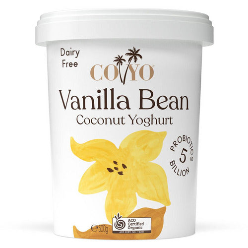 Coyo Organic Coconut Milk Yoghurt Vanilla 500gm