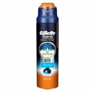 Gillette Fusion Proglide Sensitive Active Sport Shaving Gel 170G