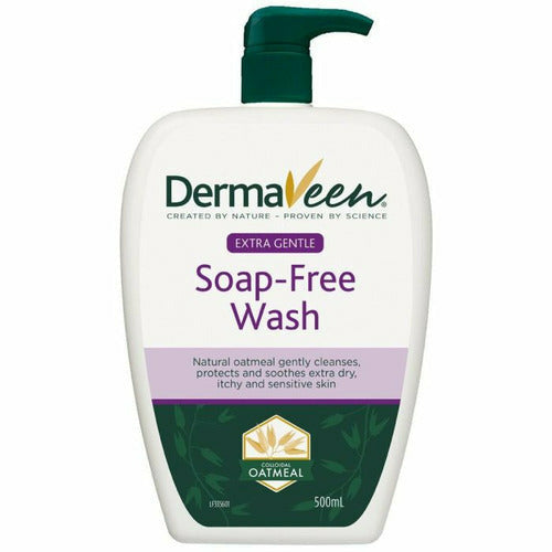 Dermaveen Body Wash Extra Gentle Soap Free 500ml