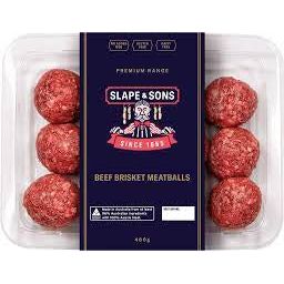 Slape & Sons Beef Brisket Meatballs 480g