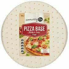 Community Co Pizza Bases 2 pack 600gm