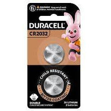 Duracell Batteries Cell Button 2032 2 pack