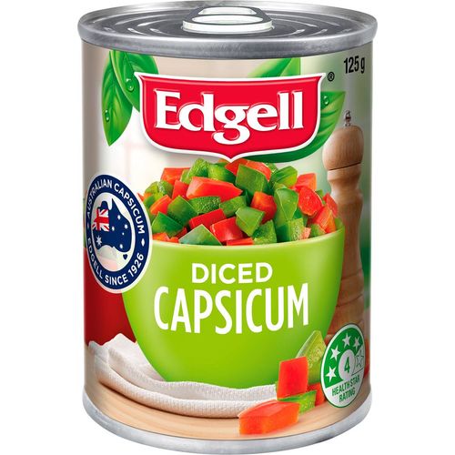 Edgell Diced Capsicum 125g