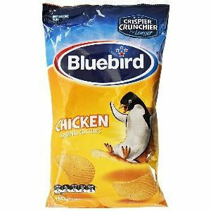 Bluebird Chips Chicken 150G