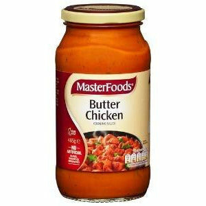 Masterfoods Simmer Sauce Butter Chicken 485gm