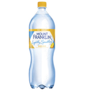 Mount Franklin Lightly Sparkling Lemon 1.25L