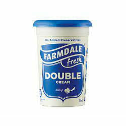 Farmdale Fresh Double Cream 300ml