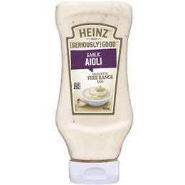 Heinz Seriously Good Aioli Squeezy 500Ml