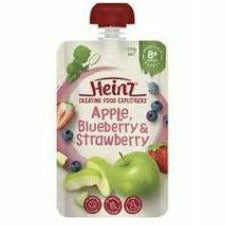 Heinz Apple Blueberry & Strawberry120g Pouch
