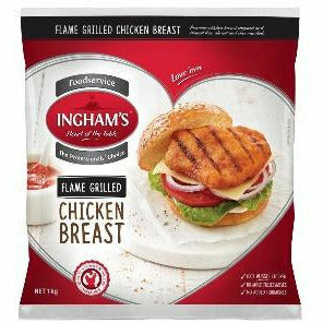 Inghams Flame Grilled Chicken Breast 1Kg