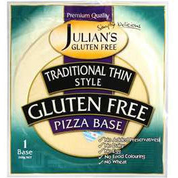 Julians Pizza Base 11" Gluten Free 4 Pk