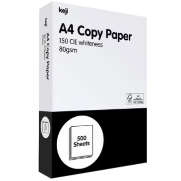 Keji A4 Copy Paper 1 x 500 sheets