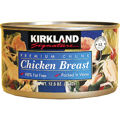 Kirkland Chicken Breast Premium Chunk 354G