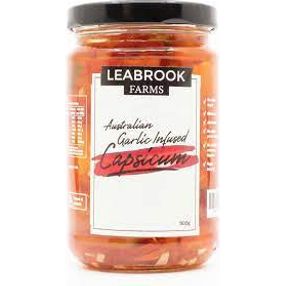 Leabrook Farms Garlic Infused Capsicum 275g