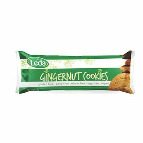 Leda Gingernut GF Cookies 155g