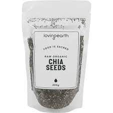Loving Earth Chia Seeds 200gm