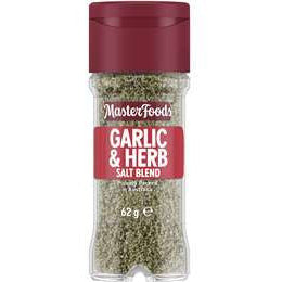 Masterfoods Garlic & Herb Salt 68gm