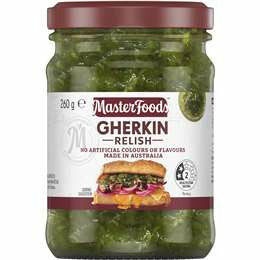 Masterfoods Gherkin Relish 260gm