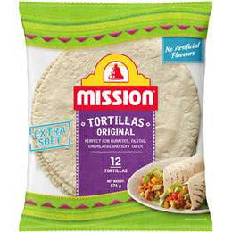 Mission Tortillas Original 12 Pk 576gm