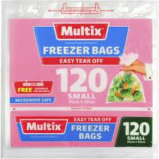 Multix Freezer Bags Tear Off Small 120