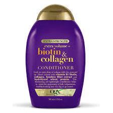 Ogx Extra Strength Extra Volume+ Biotin & Collagen  Conditioner for Fine Hair  385 ml