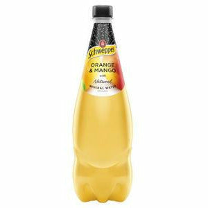 Schweppes Orange Mango Mineral Water 1.1L