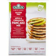 Orgran Apple & Cinnamon Pancake Mix Gluten Free 375g