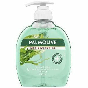Palmolive Liquid Handwash Pump Antibacterial Sea Minerals 250ml