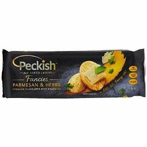 Peckish Fancies Parmesan & Herbs 90G