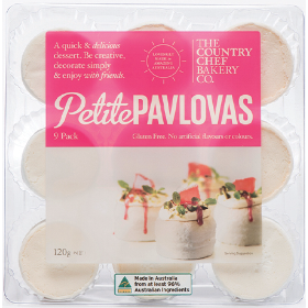 Country Chef Pavlova Petite 9 pack