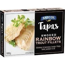 Safcol Smoked Rainbow Trout 105gm