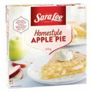 Sara Lee Homestyle Apple Pie 600G