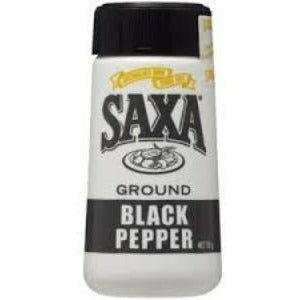Saxa Ground Black Pepper 50G