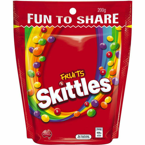 Fruit Skittles Share Pack 200Gm