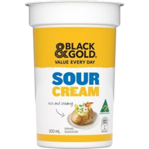 Black & Gold Sour Cream 300Ml